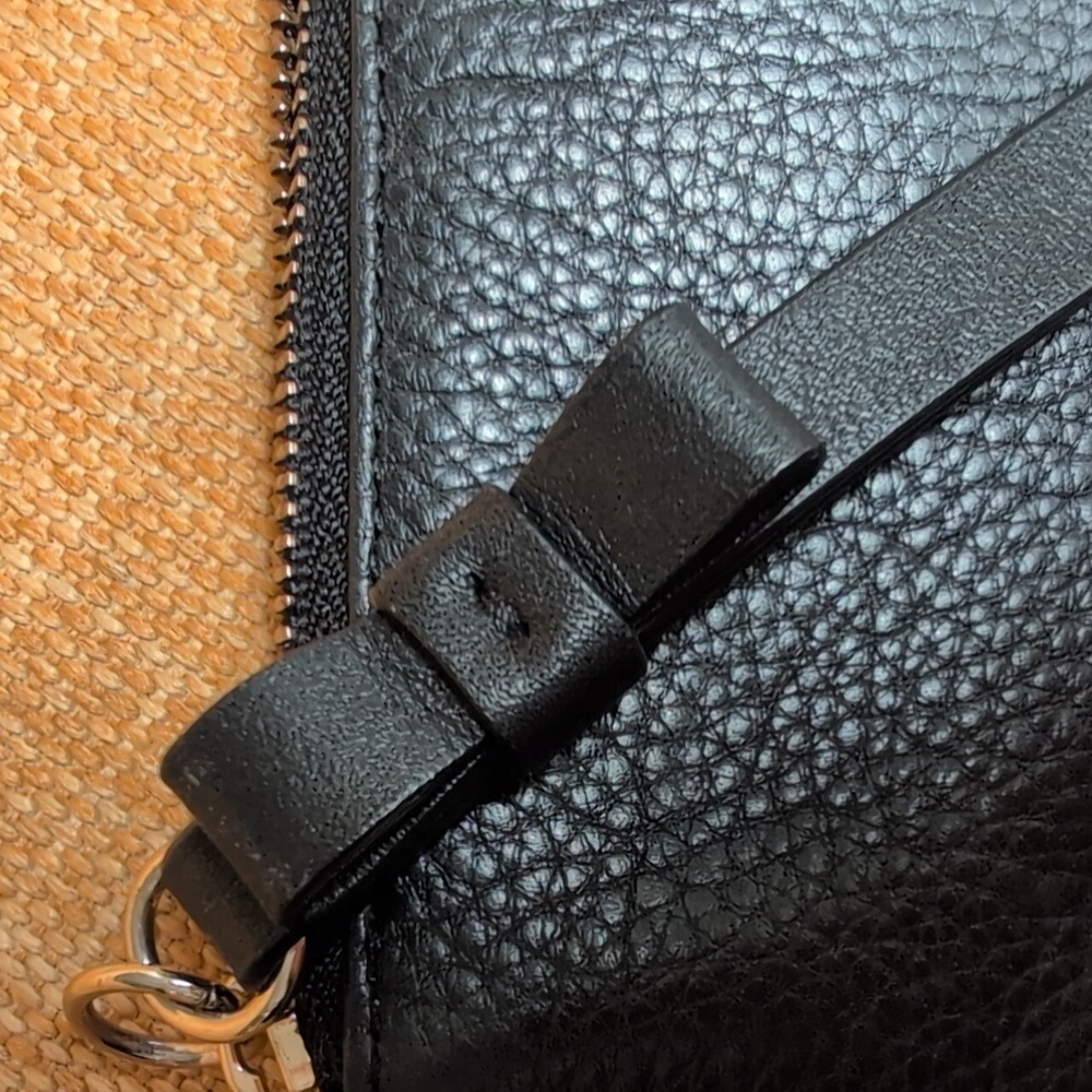 Kate Spade Leroy Street Black Pebble Leather Wristlet - Picture 5 of 7